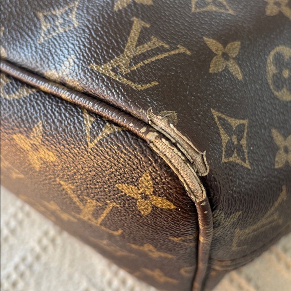 LOUIS VUITTON Neverfull MM M40151 Tote Bag Monogram Canvas - Picture 11 of 17